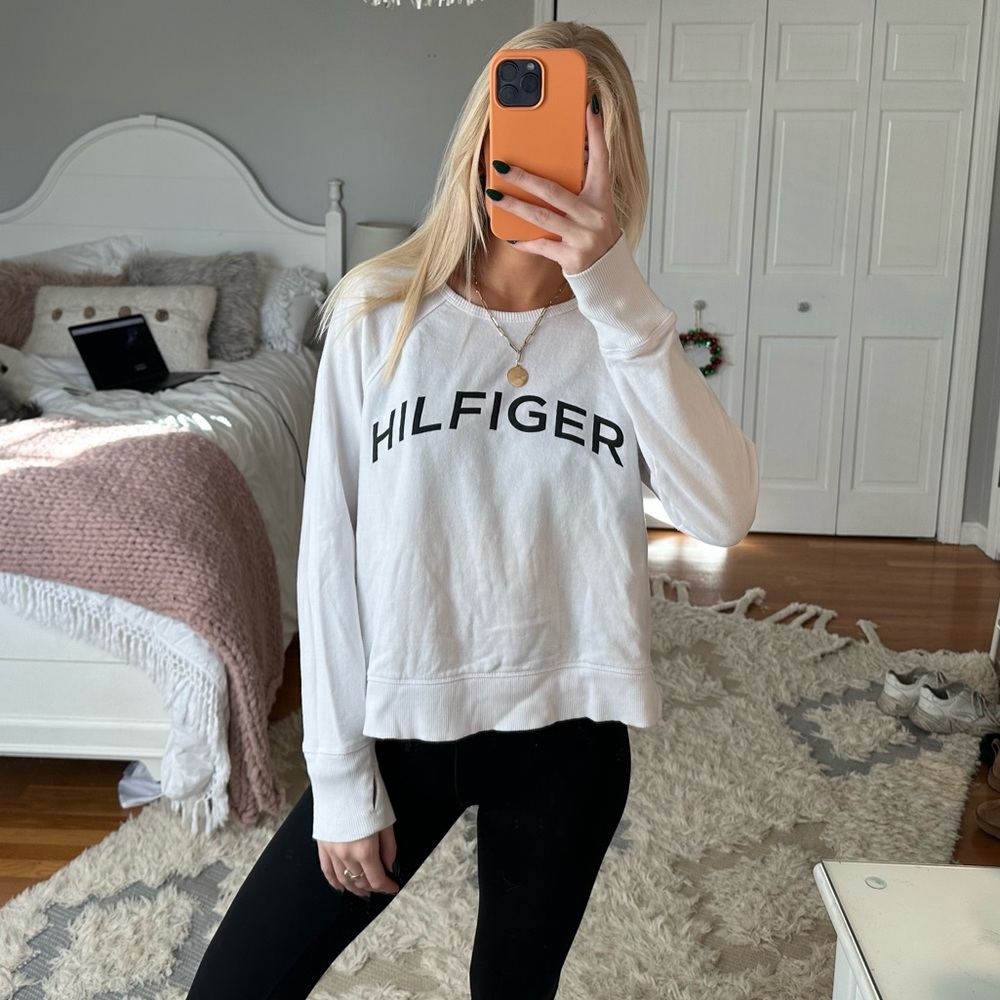 TOMMY HILFIGER White crewneck